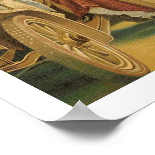 Motorist Cigars Automobile and  Art Poster (Hoek)