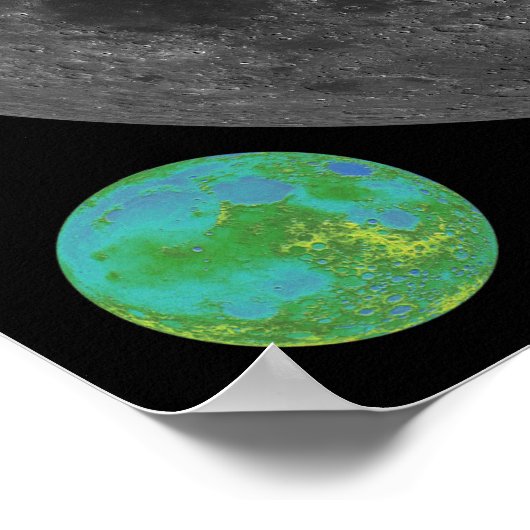 Motorkaart voor hoge resolutie poster (Hoek)