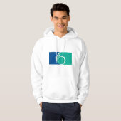 Motorkap Sweater met Vlag van Ottawa, Canada (Voorkant volledig)
