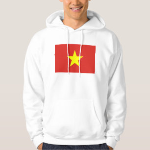 Motorkap Sweater met Vlag van Vietnam