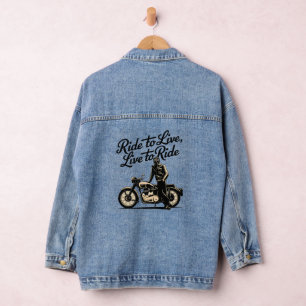 Motorleven: Motorgeest Denim Jacket