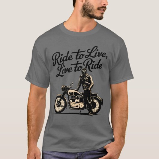 Motorleven: Motorgeest T-shirt (Voorkant)