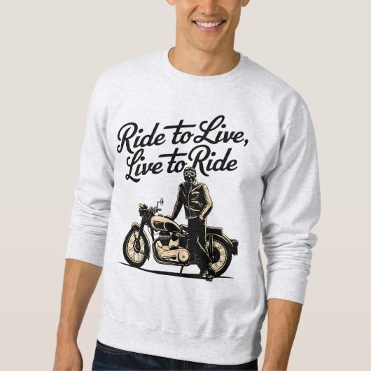 Motorleven: Motorgeest Trui (Voorkant)