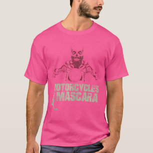 Motorliefhebber Motorrijder Vrouwen Mascara Motor T-shirt