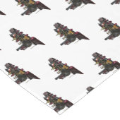 Motorlocomotief, afbeelding van cartoon korte tafelloper (Hoek)