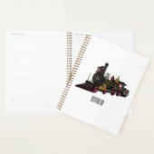Motorlocomotief, afbeelding van cartoon planner (Display)