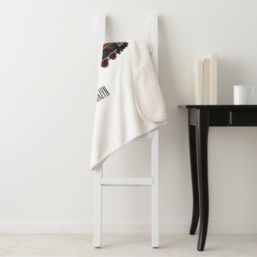 Motorlocomotief, afbeelding van cartoon sherpa deken (In situ)