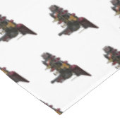 Motorlocomotief, afbeelding van cartoon tafelkleed (Gekanteld)