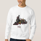 Motorlocomotief, afbeelding van cartoon trui (Voorkant)