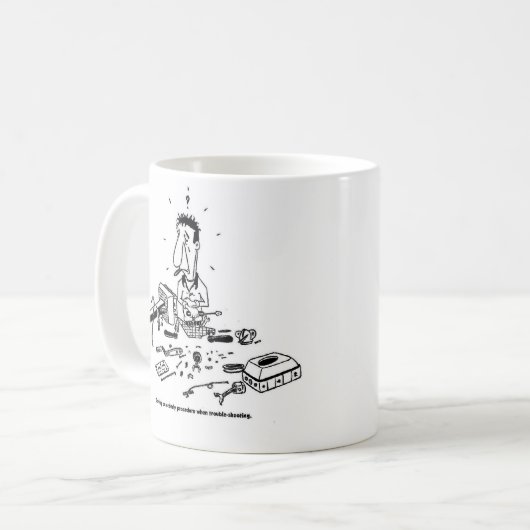 MotorMan 11 Oz. Mok (Voorkant links)