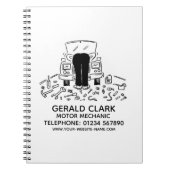 Motormechanisch Notitieboek (Voorkant)