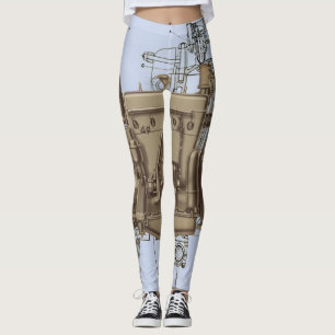 MOTORMECHANISCHE ROBOTISCHE WISCONSENMOTOR Model X Leggings