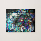 Motormotor benzine legpuzzel (Horizontaal)