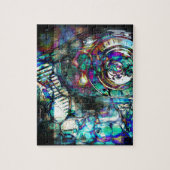 Motormotor benzine legpuzzel (Verticaal)