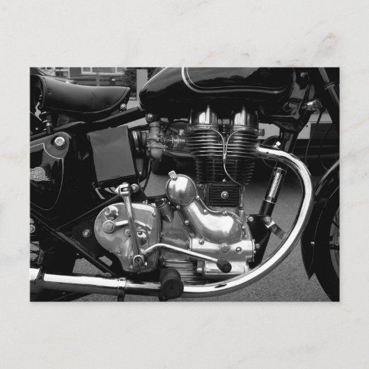 Motormotor II Briefkaart (Voorkant)