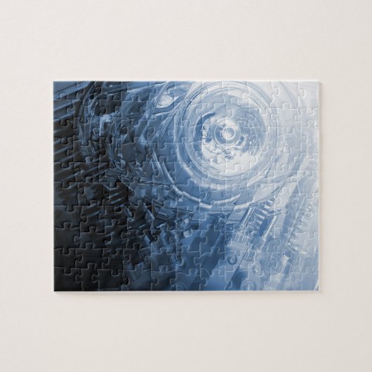 Motormotor Legpuzzel (Horizontaal)