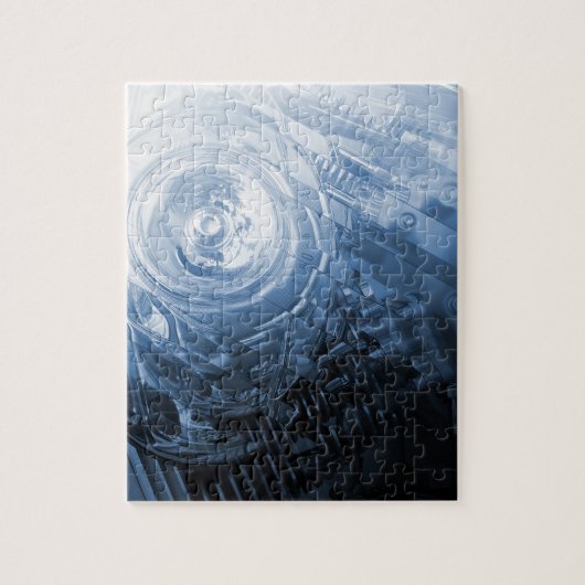 Motormotor Legpuzzel (Verticaal)