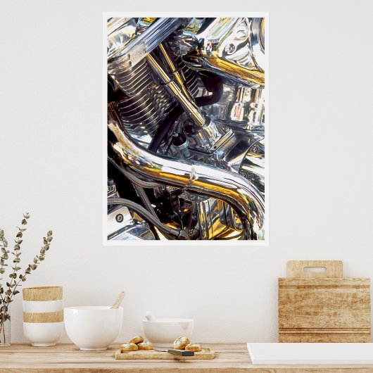 Motormotor, poster (Keuken)