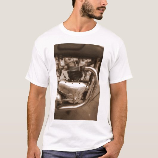 Motormotor T-shirt (Voorkant)