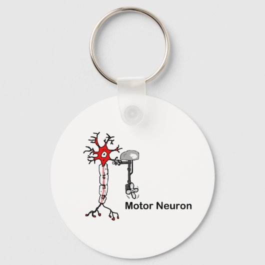 Motorneuron Sleutelhanger (Voorkant)
