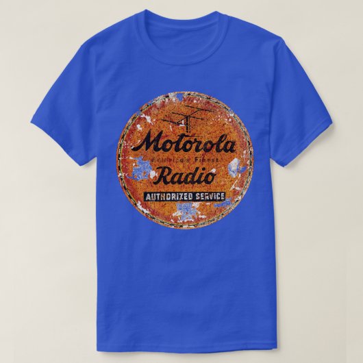 Motorola  Radio T-shirt (Design voorkant)