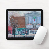Motorpad voor het hoogland Square Muismat (Met muis)