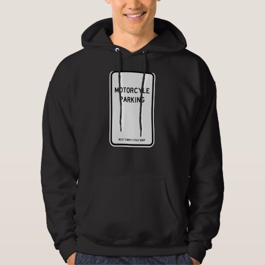 Motorparkeerplaats Hoodie (Voorkant)