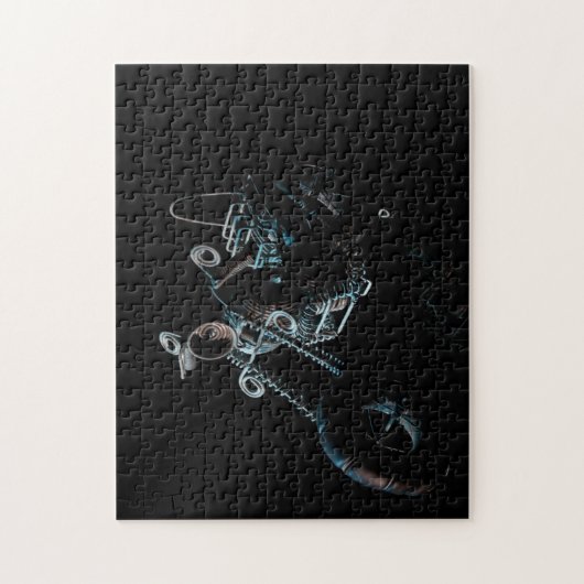 motorpuzzel legpuzzel (Verticaal)