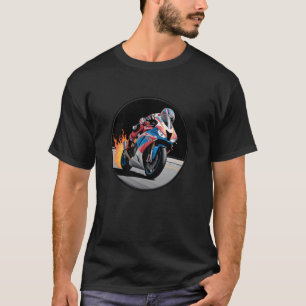 Motorrace Sport Straat Motorfiets Mannen Jongens G T-shirt