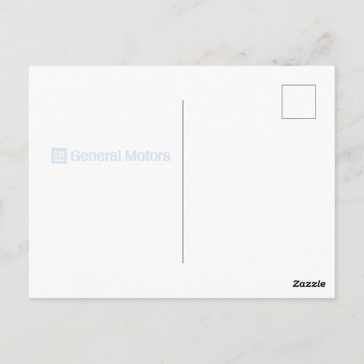 Motorraces Briefkaart (Achterkant)