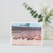  motorraces op Daytona Beach Florida Briefkaart (Staand voorkant)