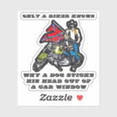 Motorrad Only a Biker knows Spruch Sticker (Vel)