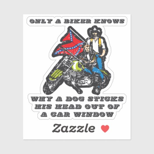 Motorrad Only a Biker knows Spruch Sticker (Vel)