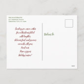 Motorrijden mevrouw Claus Grappige Kerstmis Groete Feestdagenkaart (Achterkant)