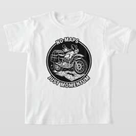 Motorrijden Toeristische Vrijheid Mentaliteit T-shirt