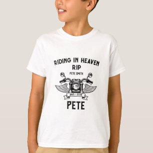 Motorrijder Biker Funeral Gedachtenis T-shirt