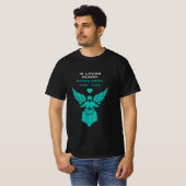 Motorrijder Biker Funeral T-shirt (Voorkant volledig)