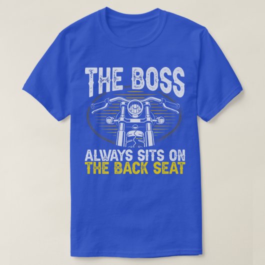 motorrijder breekt de bus altijd aan t-shirt (Design voorkant)