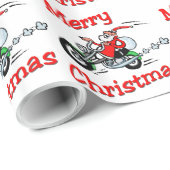 Motorrijder Cadeaupapier (Rol Hoek)