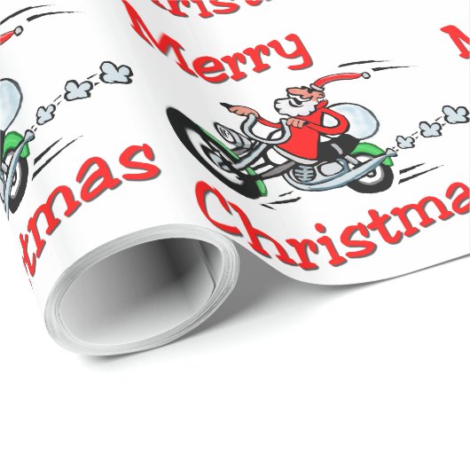 Motorrijder Cadeaupapier (Rol Hoek)