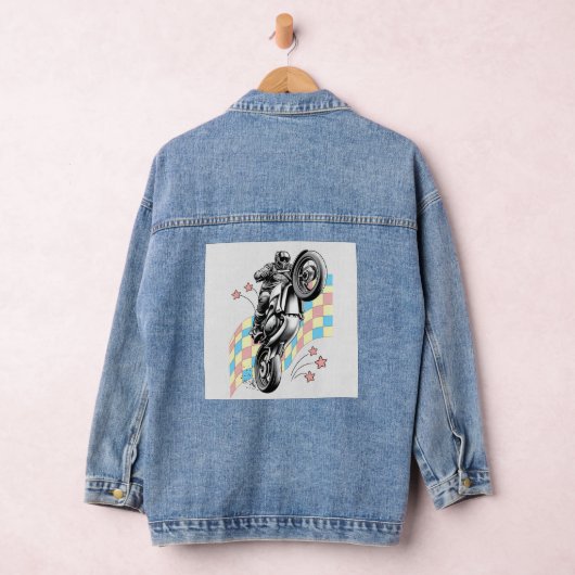 motorrijder denim jacket (Hangar)