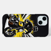 Motorrijder en avonturier Case-Mate iPhone case (Achterkant (horizontaal))