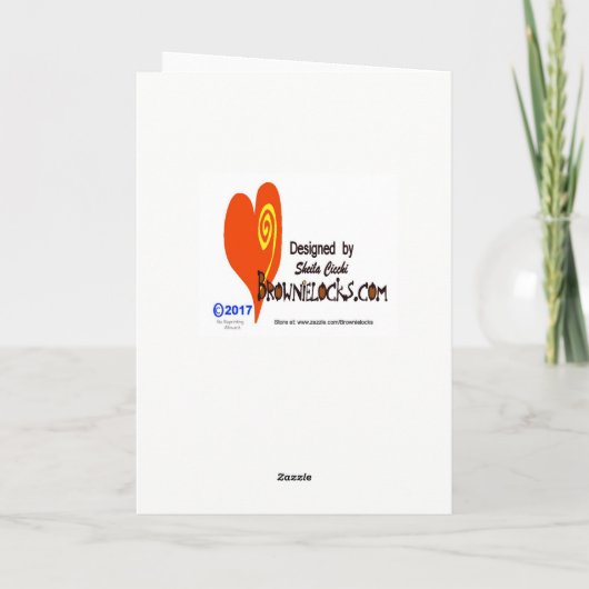 Motorrijder Kerst Kaart (Achterkant)