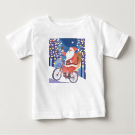Motorrijder kerstman
