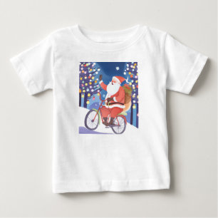 Motorrijder kerstman