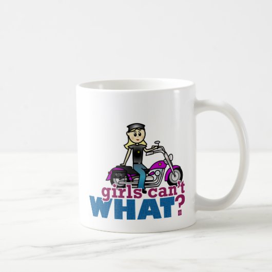 Motorrijder Koffiemok (Rechts)