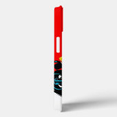 Motorrijder leunt in een scherpe bocht Case-Mate iPhone case (Achterkant / Rechts)