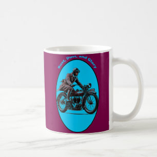  motorrijder met een bril URM Koffiemok