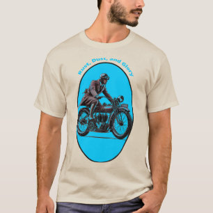 motorrijder met een bril URM T-shirt