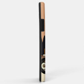 Motorrijder met schedelmasker rijden Case-Mate iPhone case (Achterkant/rechts)